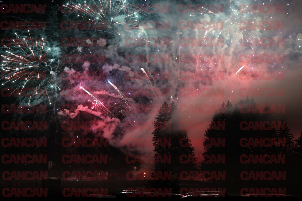 Focul de artificii pus la cale de Elon Musk (Foto: CANCAN.RO)