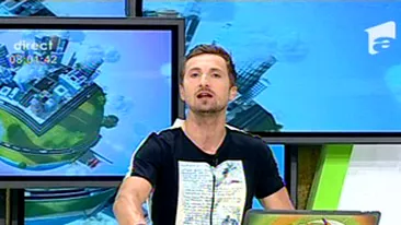 VIDEO Razvan l-a lasat balta pe Dani la Neatza! Afla de ce nu a venit azi la emisiune!