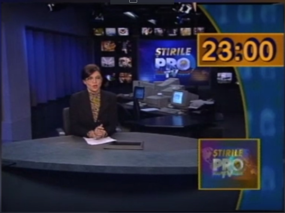 Imagini de colecție cu Cristina Țopescu la Pro TV, alături de Andreea Esca