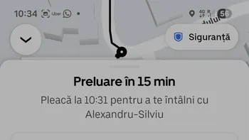 Ce mesaj i-a trimis un șofer BOLT, supărat că s-a scumpit benzina, unui client care tocmai comandase o cursă