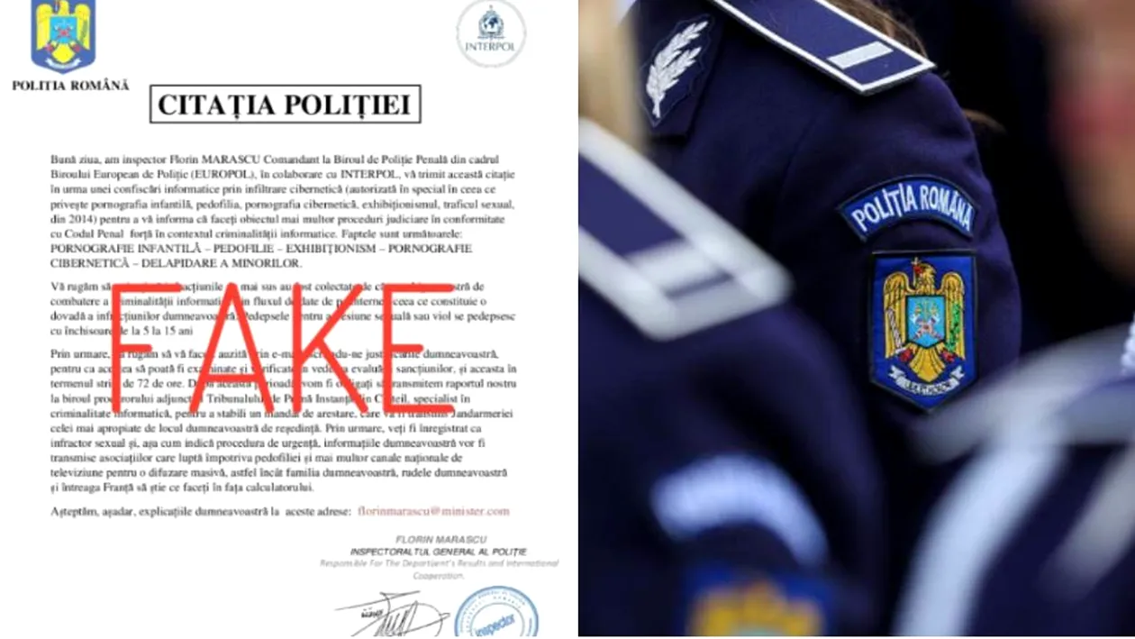 Un nou tip de înșelăciune a apărut în mediul online. Poliția Română a transmis un avertisment!