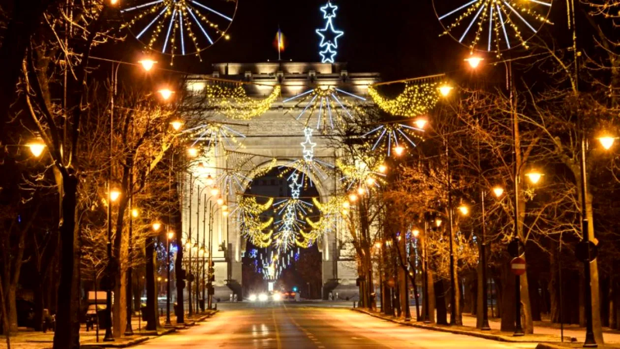 Luminițele de Crăciun din București se vor aprinde vineri, 30 noiembrie!