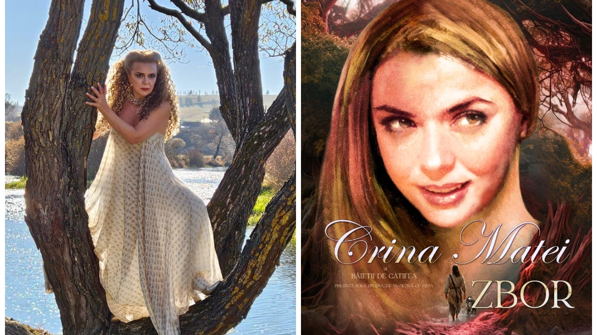 Crina Matei revine pe scena muzicală și lansează piesa „Zbor”! Fanii sunt în extaz