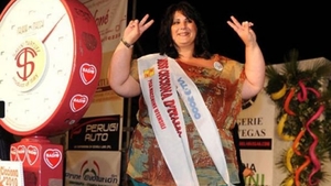 Miss Cicciona, cea mai frumoasa grasuta din Italia, cantareste 170 de kilograme