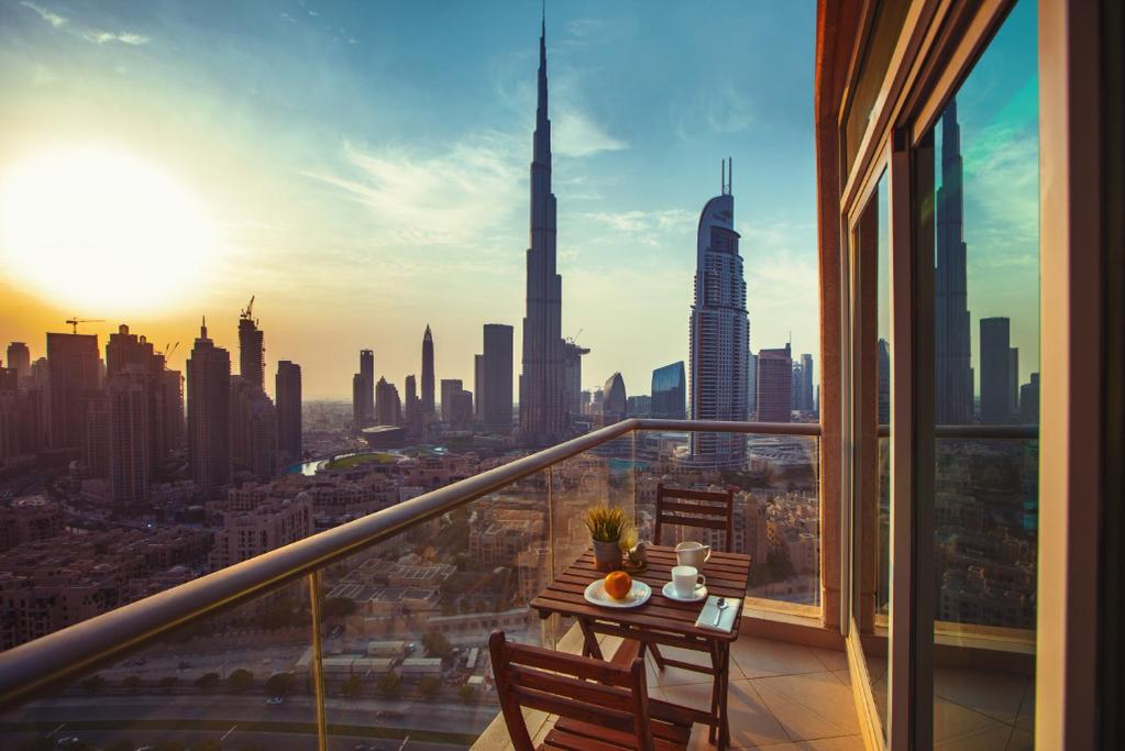 Vedere din apartamentul de 4 millioane de euro (Foto: booking.com)