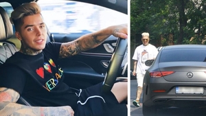Lino Golden, fericit după ce și-a tunat bolidul de 80.000 €! “Invidioșii ar spune: «Ce este cu panarama asta?»” | FOTO