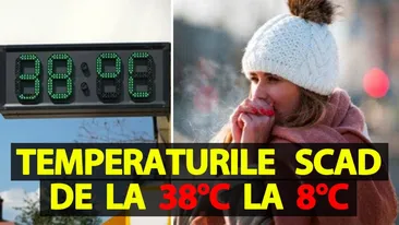 Temperaturile scad la 8°C în aceste orașe din România, pe final de iunie 2025. Meteorologii Accuweather anunță o schimbare bruscă a vremii