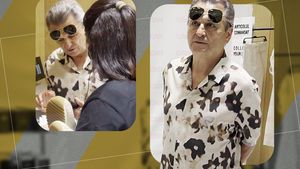Nea Mărin și-a “testat” talentul pe angajatele din mall. La 68 de ani e într-o formă de zile mari!