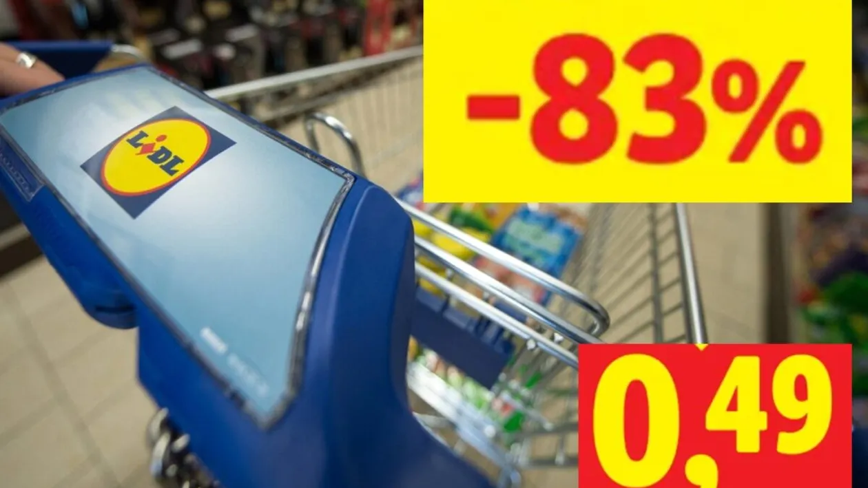 Reducerea anului în LIDL: Produsul preferat al românilor, redus cu 83%. Costă doar 0.49 lei, începând de astăzi