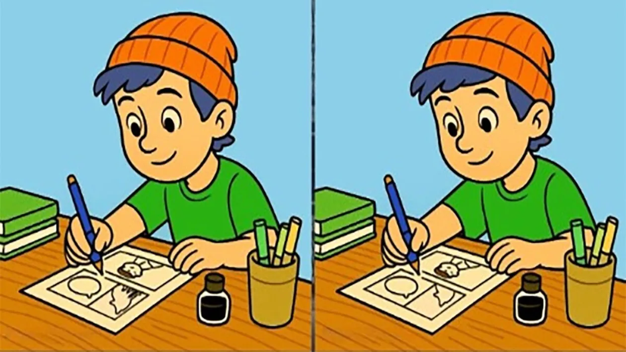 TEST IQ | 3 diferențe în maximum 17 secunde: Le puteți găsi?