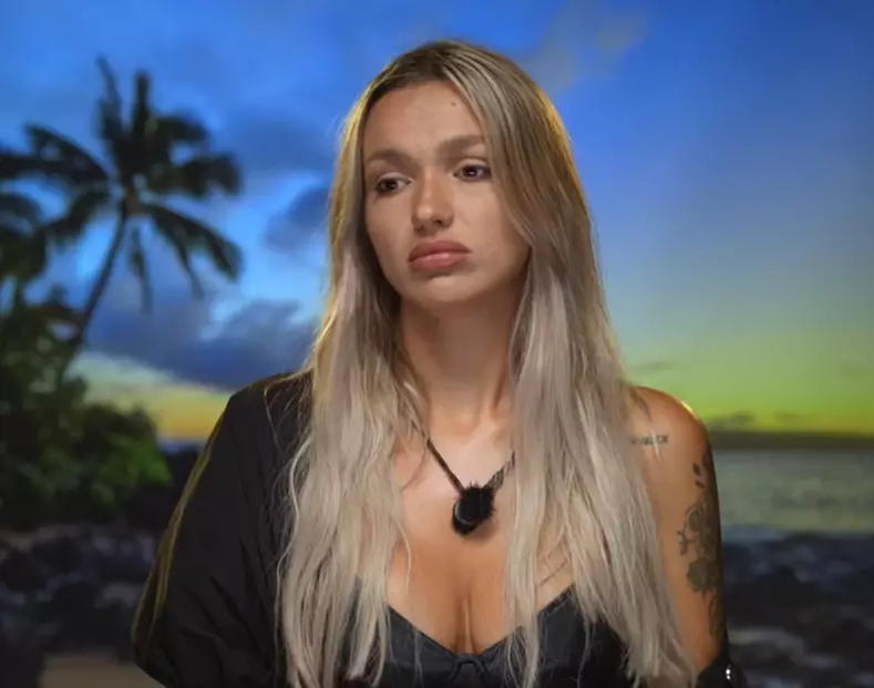 Ella Vișan, concurenta de la Insula iubirii/ sursă foto: captură video