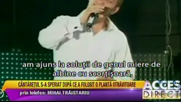 VIDEO Mihai Traistariu, la un pas de moarte! Vezi ce a patit artistul!