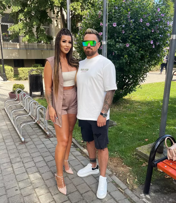 Geanina Obreja și Costas Elisav, de la „Insula iubirii”. Sursa foto: Instagram