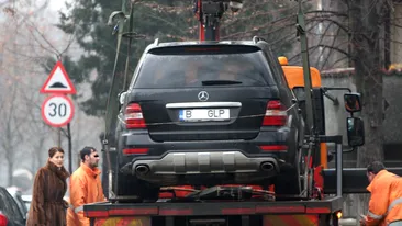 Sotia lui Gica Popescu a patit-o in Primaverii! A platit zambind amenda ca sa-si recupereze masina!