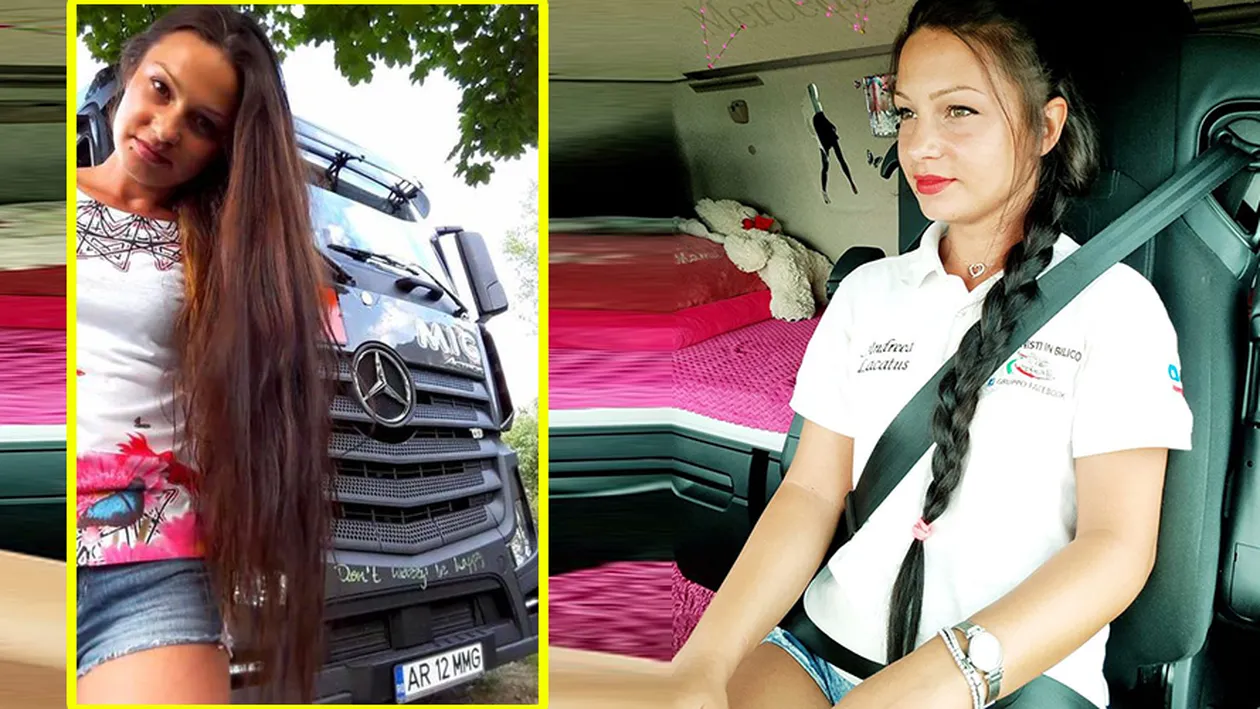 Cea mai sexy TIR-istă din România se lasă de meserie! Motivul i-a șocat pe colegii ei