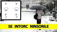 E oficial, se întoarce iarna în România. Orașele în care ninge săptămâna viitoare, potrivit meteorologilor Accuweather