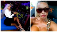 Loredana Chivu, din nou în centrul atenției. Blonda a ieșit în club îmbrăcată într-o rochie decoltată care a lăsat să se vadă tot. VIDEO