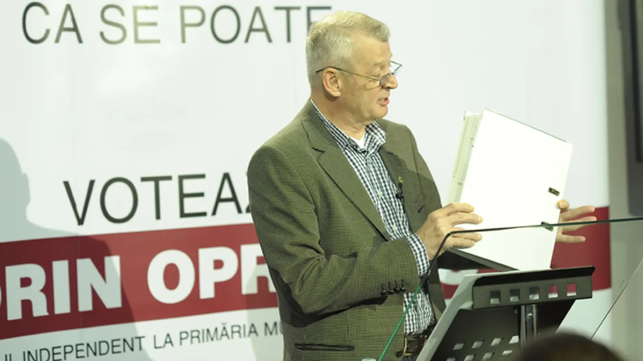 Oprescu si-a prezentat planul de dezvoltare a Capitalei: Bucurestiul are o platforma-program ce ii poate ghida dezvoltarea nu pentru un mandat, ci pentru doua decenii!