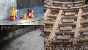 Ce pedeapsă riscă femeia care s-a aruncat de la etajul 5 și a omorât un om. De ce este acuzată oficial