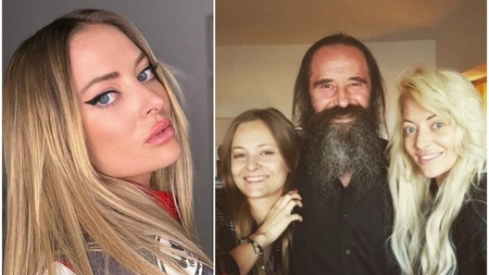 Cum arată tatăl Deliei Matache acum, fără barbă. Artista e cu părinții în vacanță: „Dacă eu sunt mamaie...”