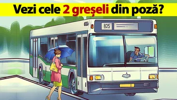 Test IQ exclusiv pentru genii | Vezi cele 2 greșeli din această imagine?