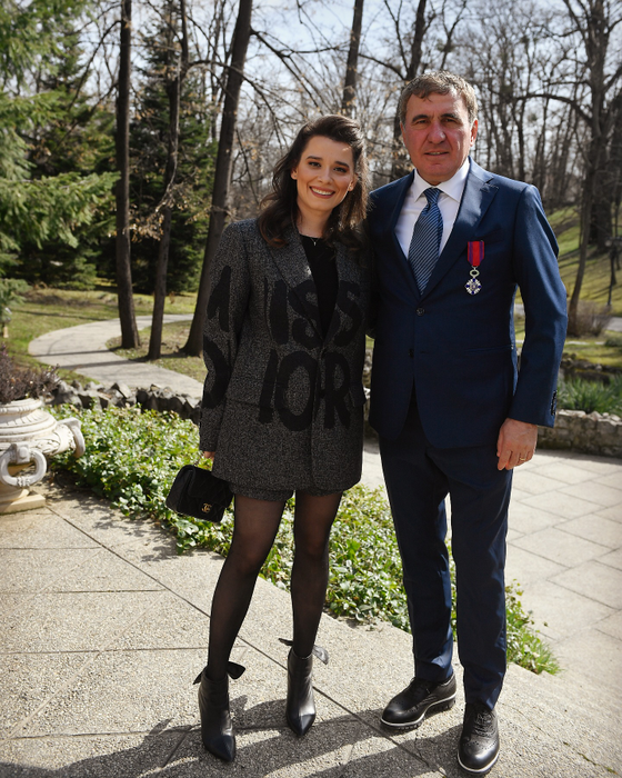 Gică Hagi, alături de fiica sa/ Sursa foto: Instagram