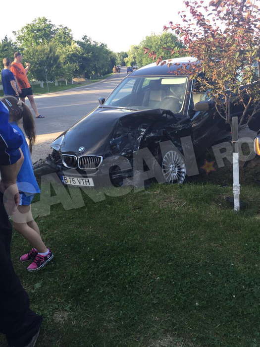 Cristina Spătar a făcut accident de circulaţie! Imagini EXCLUSIVE CANCAN.ro!