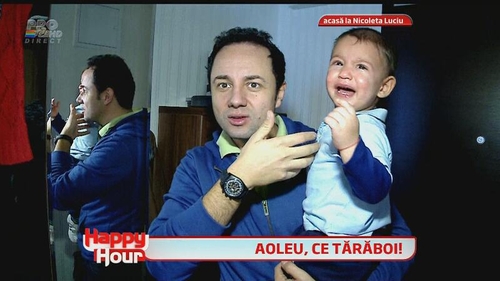 Cătălin Măruţă, bonă pentru tripleţii Nicoletei Luciu! Vezi dacă moderatorul s-a descurcat sau a creat haos!