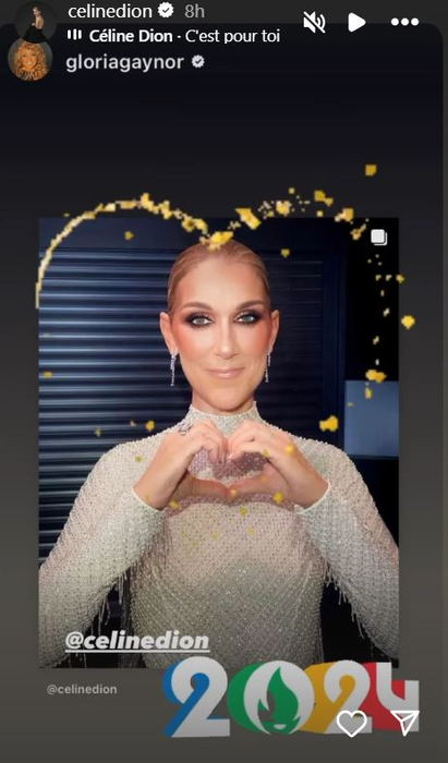 Celine Dion, felicitată de vedete / sursă: Instastory