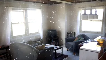 Uite in ce hal se transforma o casa din cauza ploii!