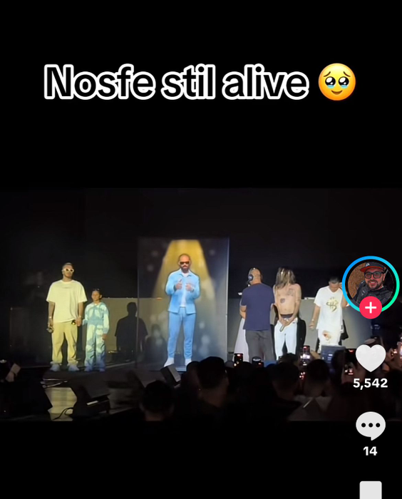 NOSFE, pe scenă la Arenele Romane! Trupa Șatra B.E.N.Z. i-a adus un omagiu cu ajutorul inteligenței artificiale/ sursă foto: TikTok