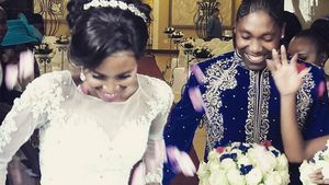CASTER SEMENYA, atleta sud-africană bănuită că ar fi bărbat, s-a măritat cu o femeie! Imagini de senzaţie de la nuntă