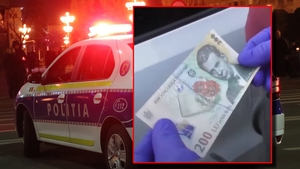 Un șofer din Botoșani a scos o bancnotă de 200 de lei din buzunar și a vrut să mituiasă un polițist, în trafic. Incredibil ce a urmat la scurt timp
