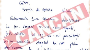 Moarta a cerut urna mobila ca sa voteze!