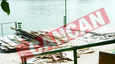 Inca o terasa din Herastrau, demolata