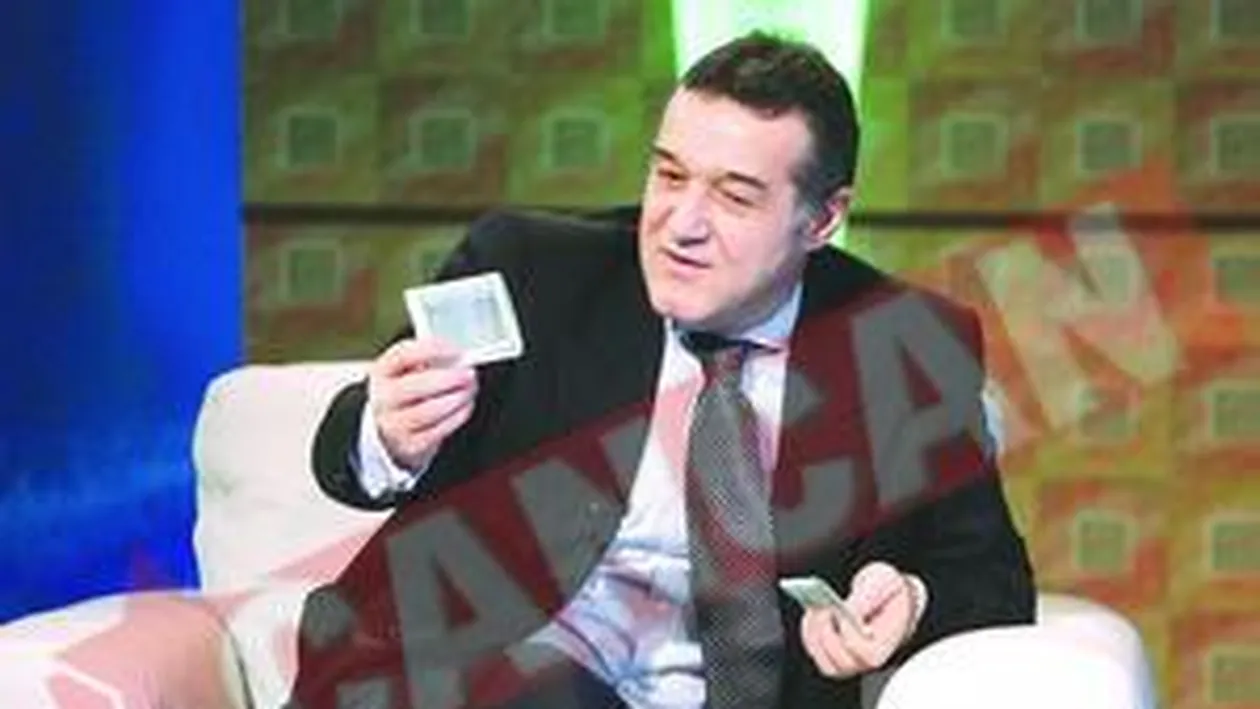 Gigi Becali joaca tabinet pe bani!