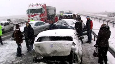 Accident in lant la iesirea din Constanta