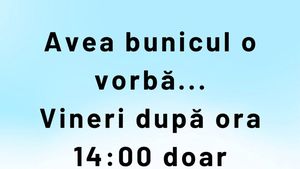 Bancul anului 2026 | Avea bunicul o vorbă