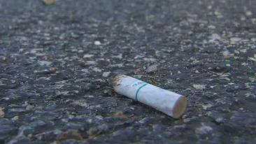 Câți lei a primit amendă un bucureștean pentru că a aruncat un muc de țigară pe jos