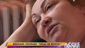 VIDEO Marioara Zavoranu sta de mai bine de patru zile in spital: "Vreau sa slabesc, sa ma ingrijesc, sa ma fac frumoasa!"