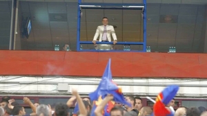 Imagini exclusive cu demolarea stadionului Ghencea! Cum arată celebra lojă în care Gigi Becali a făcut show de multe ori