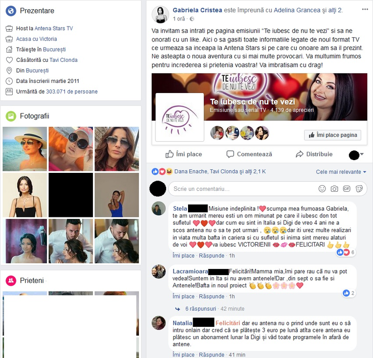 Gabriela Cristea, primele declarații după ce s-a aflat cum se numește noua sa emisiune! Prezentatoarea TV are o rugăminte pentru toți care o apreciază