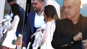Gigi Becali și-a botezat nepoțica “la secret”. Singurele imagini de la marele eveniment din familia multimilionarului