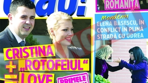 Elena Basescu si Elena Udrea, conflict in strada