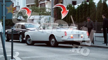 Edy de Romania si sotia lui au iesit la promenada cu doua Rolls-uri si au aratat cum se parcheaza “sincron”… 500.000 E!