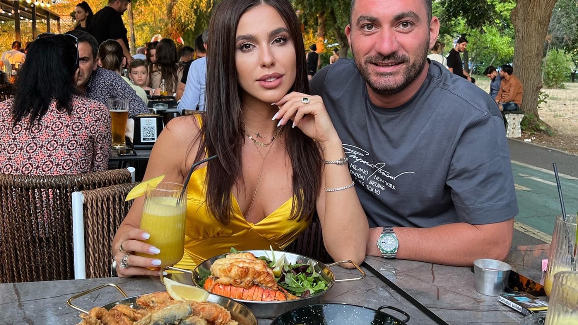 Patronul Taverna Racilor a dat-o pe față cu Adelina Nica, fosta lui Nilă