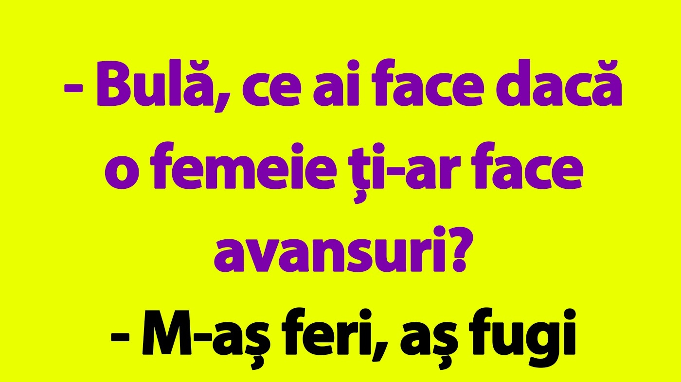 Bancul de duminică | Bulă și avansul