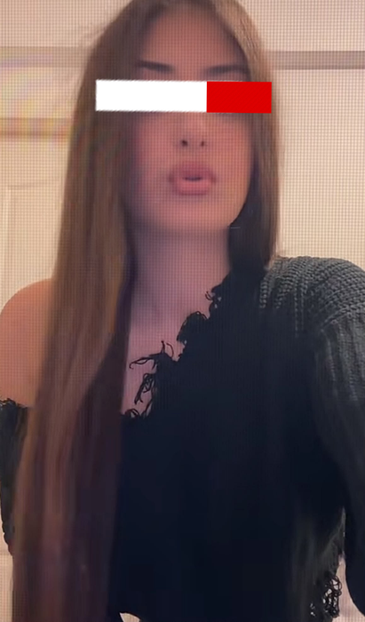 Adela, nepoata fostei hairstyliste a Iulianei Beregoi. sursă - social media