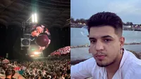 Reacția artistului Babasha, după ce a urcat pe scenă, a doua oară, la concertul Coldplay. În prima seară a fost huiduit: „Este la voia lui Dumnezeu”