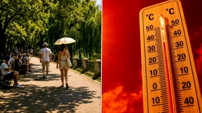 Val de căldură extremă și nopți tropicale în toată România. ANM emite noi coduri de caniculă. Unde vor fi 40 de grade